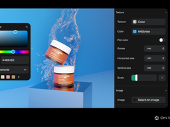 With Omi's Virtual Photo Studio, you can create dynamic images of your product in movement.