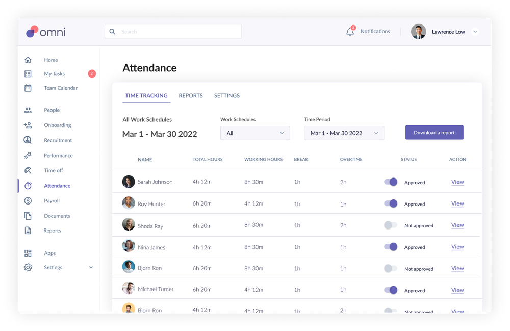 Omni HR Reviews - 2023