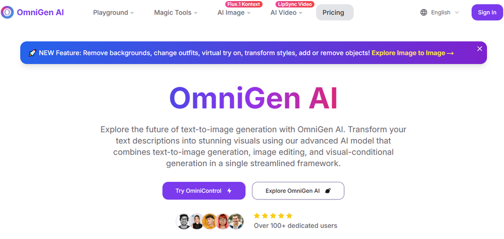 OmniGen AI Screenshot 1