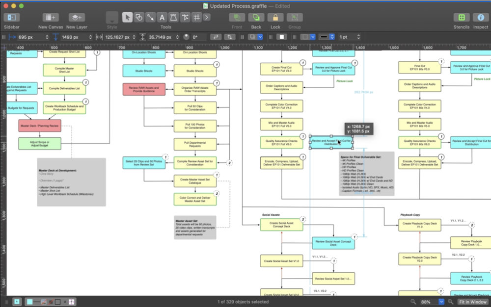 OmniGraffle Screenshot 1