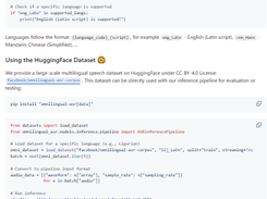 Omnilingual ASR Screenshot 1