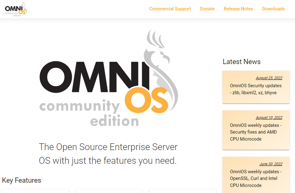 OmniOS Screenshot 1