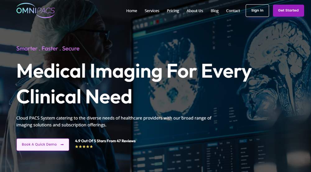 OmniPACS Screenshot 1