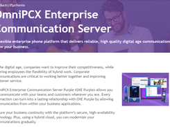 OmniPCX Enterprise Communication Server Screenshot 1