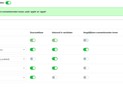 Customize searching