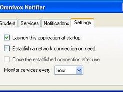 Settings Tab