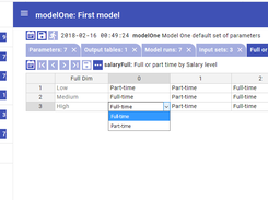 OpenM++ UI: parameter editing