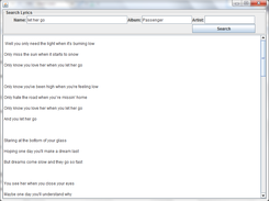 Search Lyrics