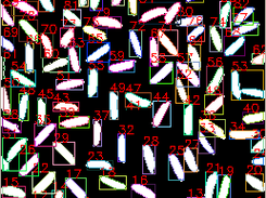 Region label using the region library under OMV. OpenCV 2.4 is required.