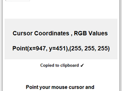 On Screen RGB Detector Screenshot 2