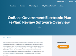 OnBase Electronic Plan Review Screenshot 1