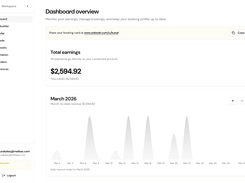 Dashboard page