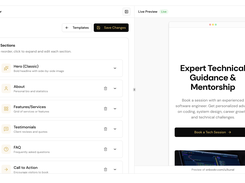 Page builder