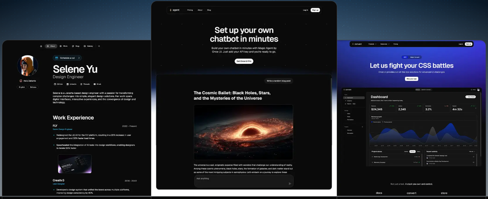 Once UI Screenshot 1