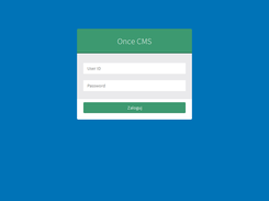 Login page