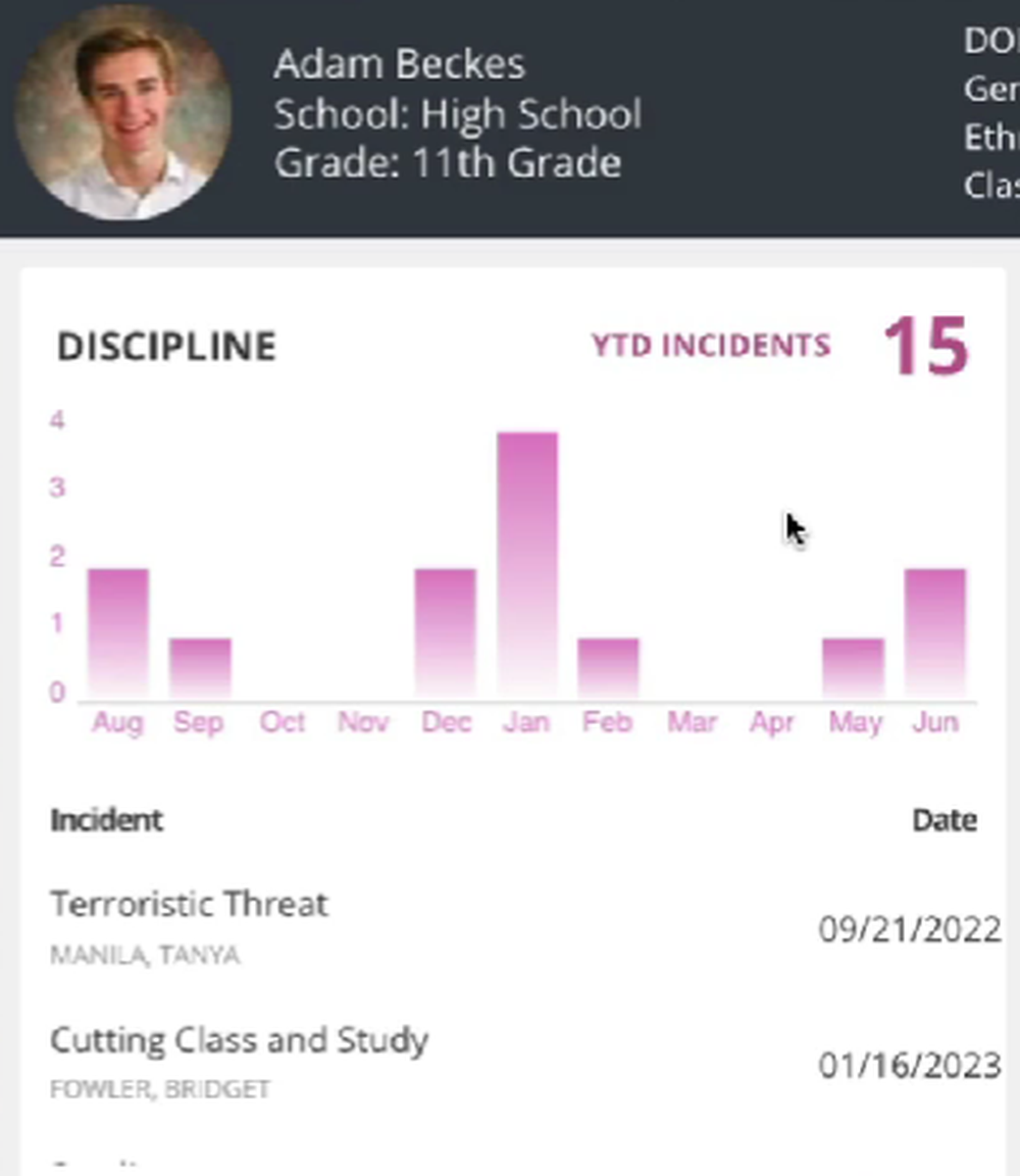 OnCourse Discipline Tracker Screenshot 1