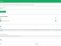 Analyzer - Look up any domain name to see if it has DMARC, SPF, and DKIM in place - particularly useful for evaluating the risks in your supply chain.