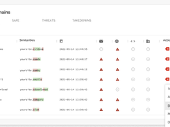 OnDOMAIN scans 150 million newly active hostnames every day, discovering malicious activity that would otherwise go unnoticed.