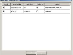 Query import settings