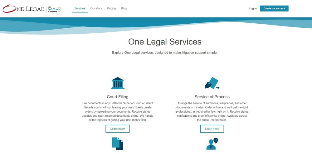 One Legal Screenshot 1