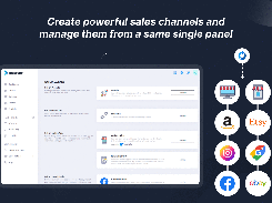Harness the power of multiple sales channels and manage them from a single dashboard.
