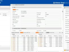 Global Shop Solutions Supply & Demand Screen