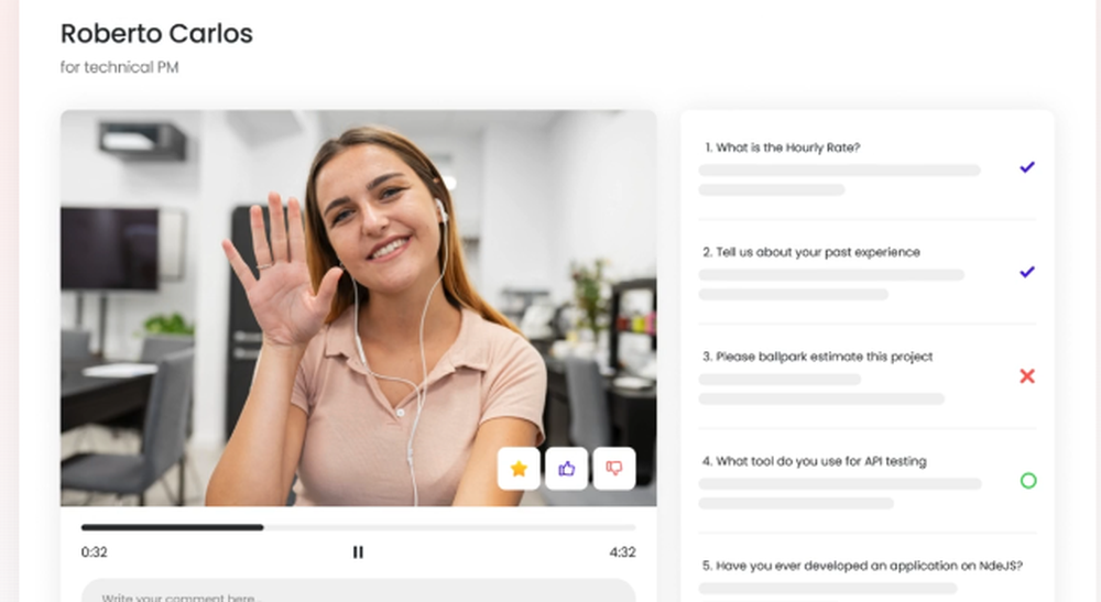 One Way Interview Screenshot 1
