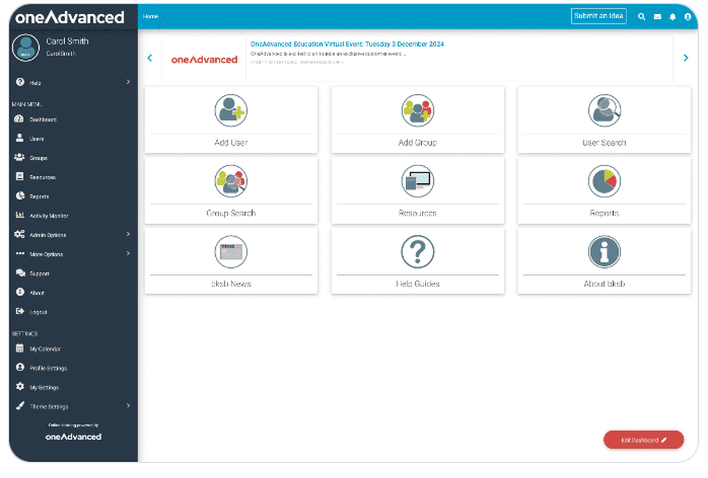 OneAdvanced Assessment & Learning Screenshot 1
