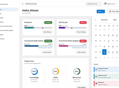 OneAdvanced Apprenticeship Management Screenshot 1