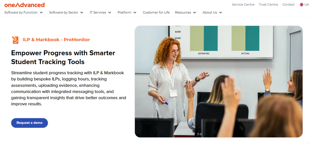 OneAdvanced ILP & Markbook Screenshot 1