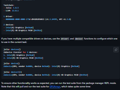 oneAPI.jl Screenshot 1