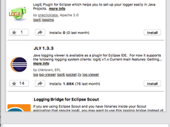 Log4j Plugin for Eclipse Screenshot 1
