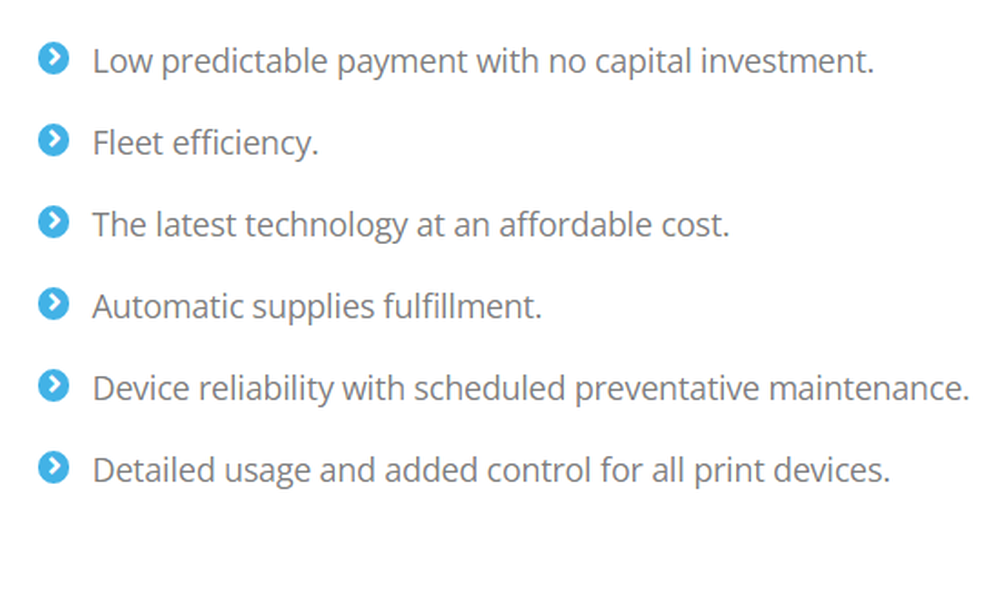 OneDOC Managed Print Services Screenshot 1