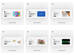 Example profile design/ui on onefreepage.com®