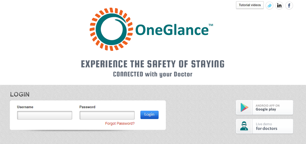 OneGlance Software Screenshot 1