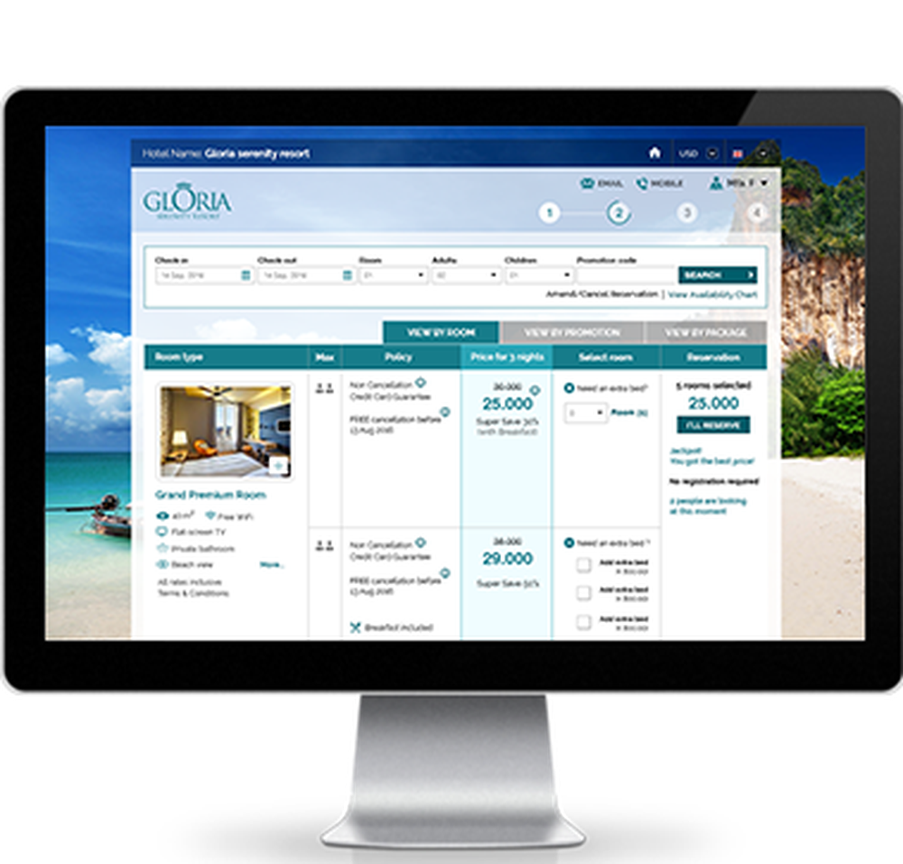 1HotelConnect Screenshot 1