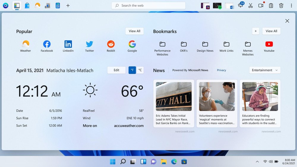 The OneLaunch dashboard