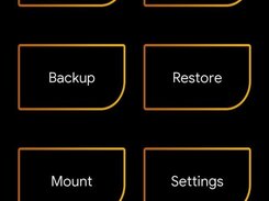 TWRP-DYNAMIC-ORANGE-RECOVERY-BEGONIA Screenshot 1