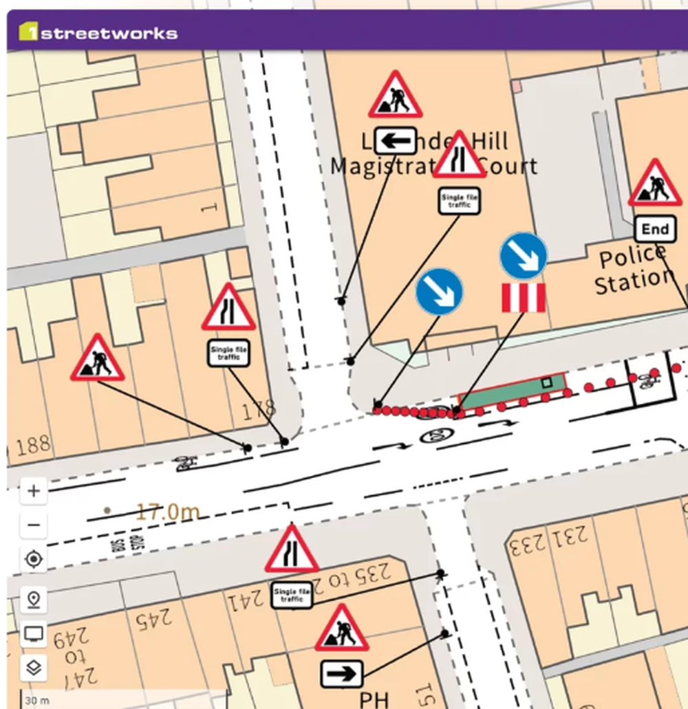 1Streetworks Screenshot 1