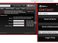 OneTouch Claims Processing Software Screenshot 1