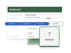 OneTrust Tech Risk and Compliance Screenshot 1