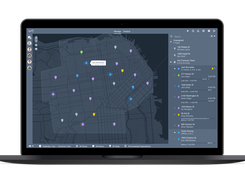 Map dashboards display customizable overlays and location markers, denoting service zones, routes and driver locations. Gain real-time, complete visibility over your operations.