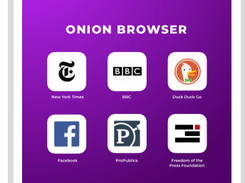 Onion Browser Screenshot 1