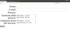 Basic no-styled italian frontend