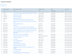 OnitX Legal Service Management Screenshot 2