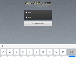 Onix ERP/CRM on iPad (Photo 2)