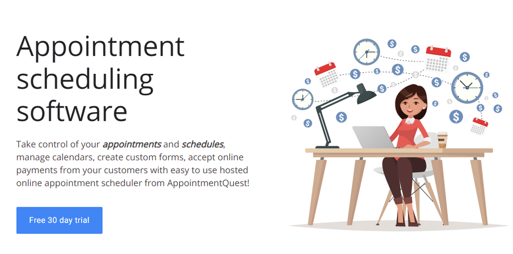 Online Appointment Manager Screenshot 1