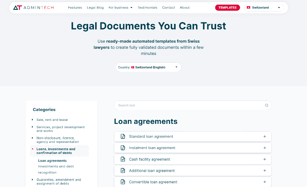 AdminTech Screenshot 1