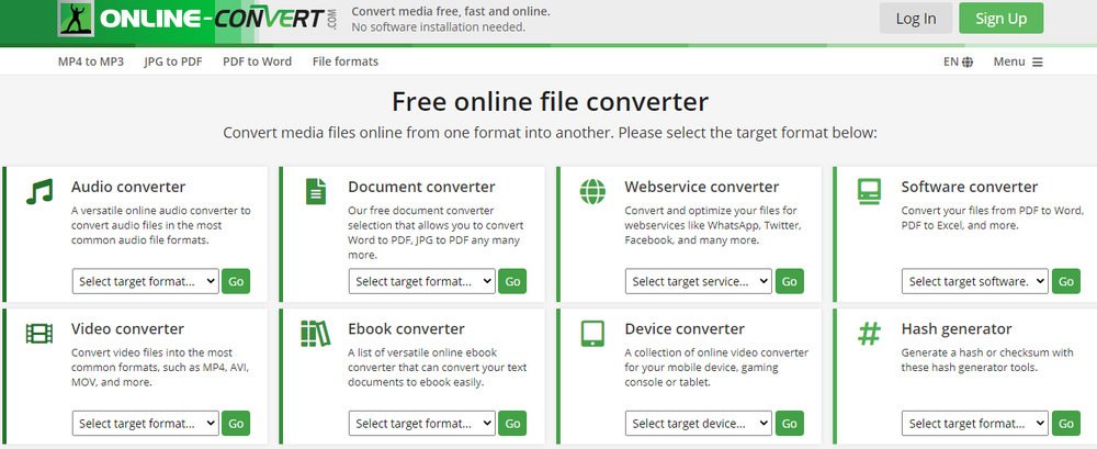 File Converter - By Online-Convert.com