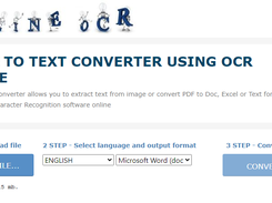 Online OCR Screenshot 1